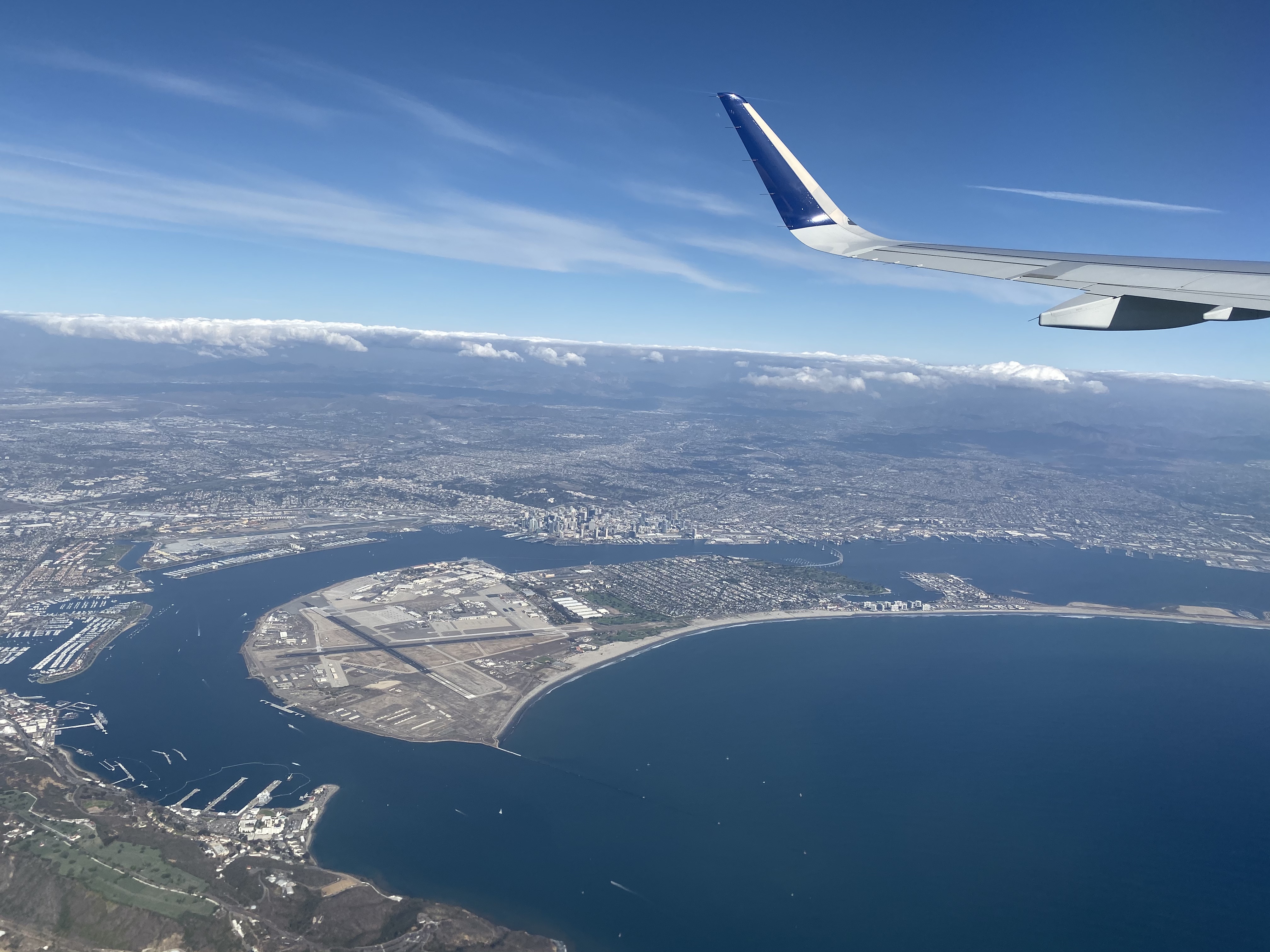 Arriving at San Diego